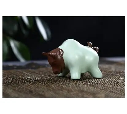 Creative Turtle Tea Pet Can Cultivate Tea Play, Zisha Little Monk Ornaments, Buddha Ru Kiln Boutique, Cattle Horses Turtles