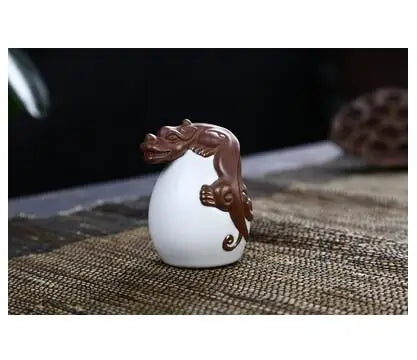 Creative Turtle Tea Pet Can Cultivate Tea Play, Zisha Little Monk Ornaments, Buddha Ru Kiln Boutique, Cattle Horses Turtles