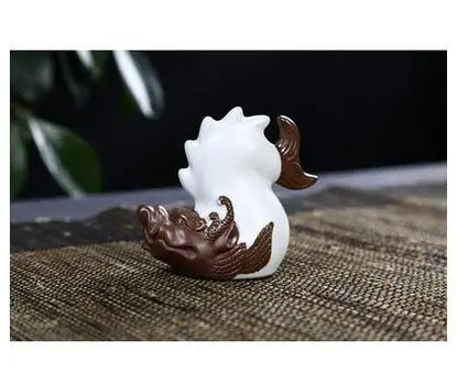 Creative Turtle Tea Pet Can Cultivate Tea Play, Zisha Little Monk Ornaments, Buddha Ru Kiln Boutique, Cattle Horses Turtles