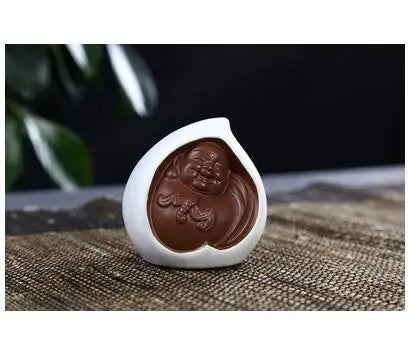 Creative Turtle Tea Pet Can Cultivate Tea Play, Zisha Little Monk Ornaments, Buddha Ru Kiln Boutique, Cattle Horses Turtles