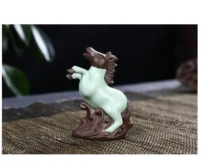Creative Turtle Tea Pet Can Cultivate Tea Play, Zisha Little Monk Ornaments, Buddha Ru Kiln Boutique, Cattle Horses Turtles