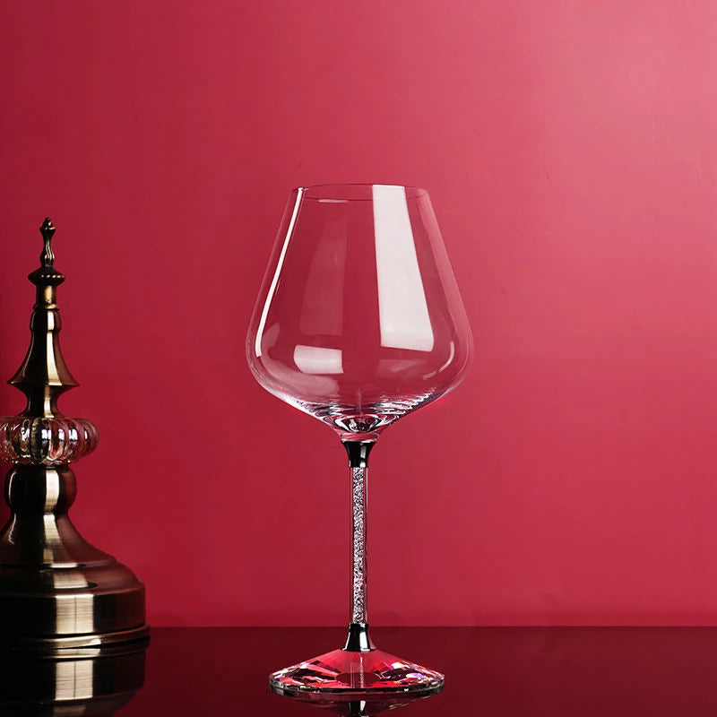 Creative Wedding Wine Glass cup unique Champagne Flutes Crystalline Party Gift Toasting Glass Goblet Crystal Anniversary
