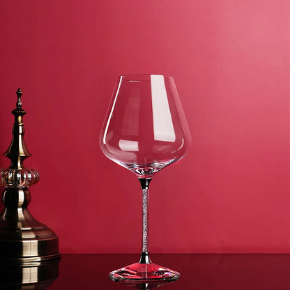 Creative Wedding Wine Glass cup unique Champagne Flutes Crystalline Party Gift Toasting Glass Goblet Crystal Anniversary