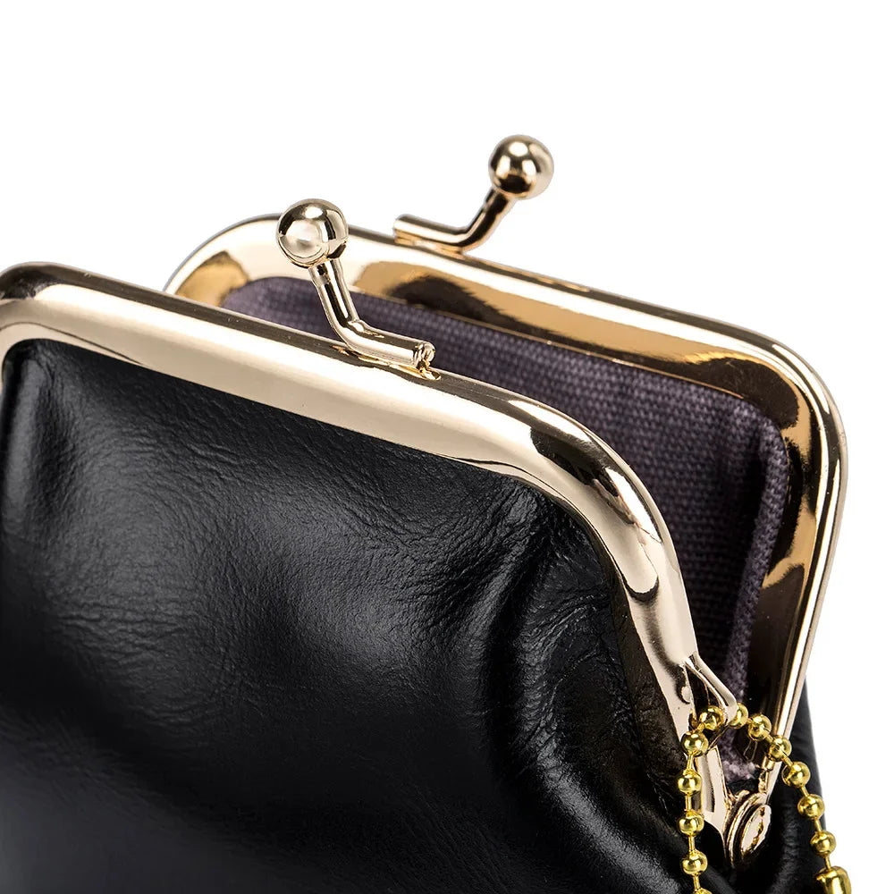 Creative Women Coin Purse Leather Small Wallet Hasp Clutch Bag ID Credit Bank Card Key Holder Female Evening Party Money Purses