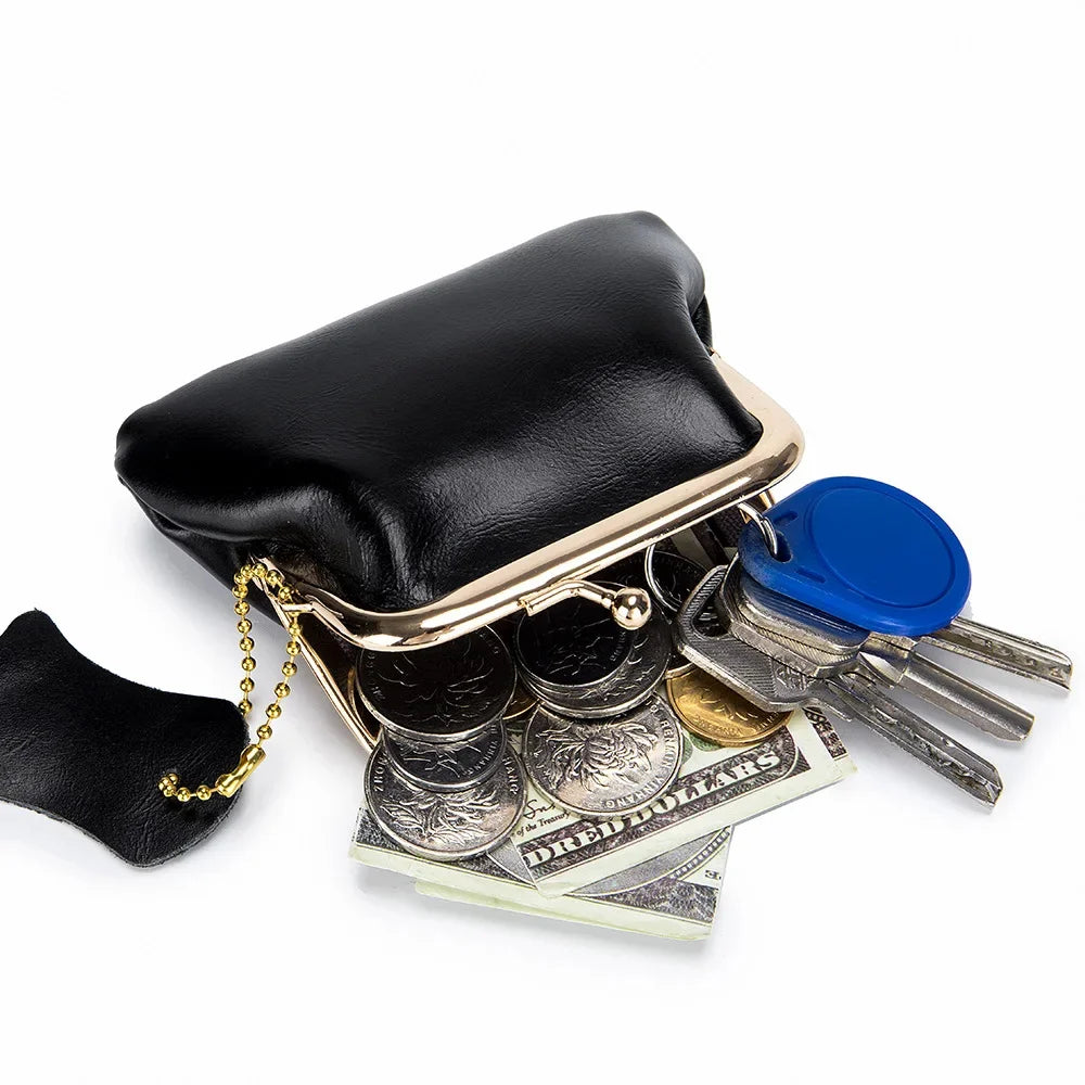 Creative Women Coin Purse Leather Small Wallet Hasp Clutch Bag ID Credit Bank Card Key Holder Female Evening Party Money Purses