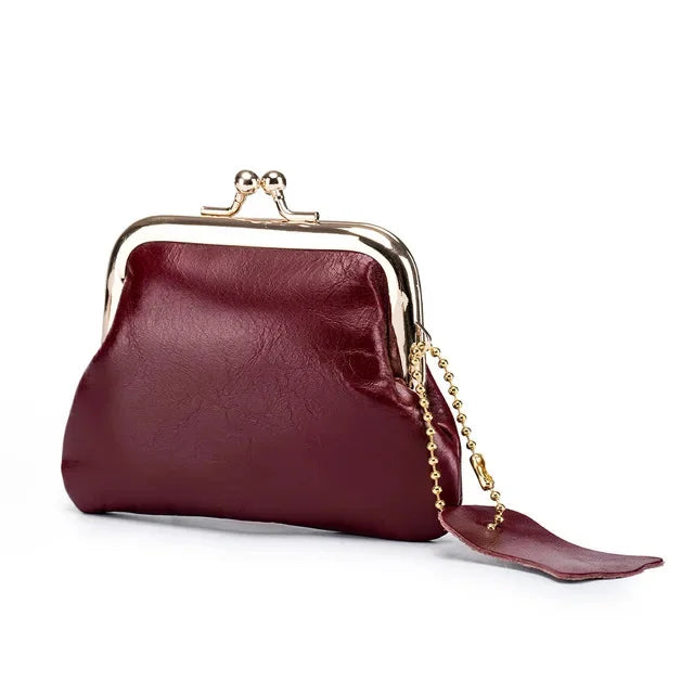Creative Women Coin Purse Leather Small Wallet Hasp Clutch Bag ID Credit Bank Card Key Holder Female Evening Party Money Purses
