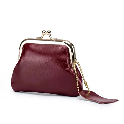 Creative Women Coin Purse Leather Small Wallet Hasp Clutch Bag ID Credit Bank Card Key Holder Female Evening Party Money Purses