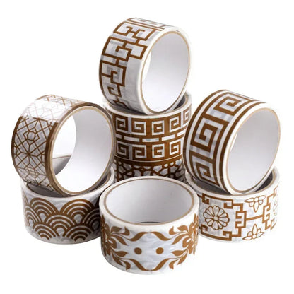 Creative antique lace decorative tape DIY photo album decorative tape sealing box large roll waterproof width 4.8cm home decor