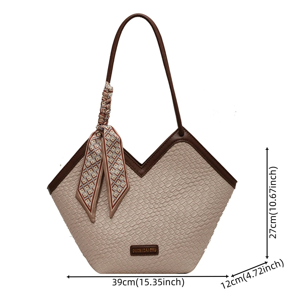 Crossbody Bag For Women Shoulder Bag Brand Designer Luxury PU Bucket Crossbody Shopper Bag Handbag