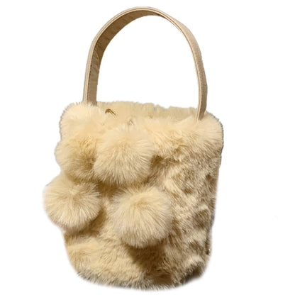 Crossbody Bag Large Capacity Tote Bags Bucket Bags Versatile Handbag Chain Bag