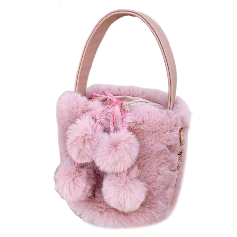 Crossbody Bag Large Capacity Tote Bags Bucket Bags Versatile Handbag Chain Bag