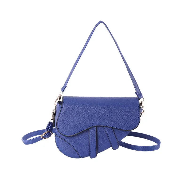 Crossbody Bag Trendy Saddle Bag 2024 New Simple Shoulder Bag Women Handbags Purse Luxury Designer Handbag