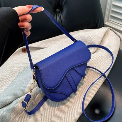 Crossbody Bag Trendy Saddle Bag 2024 New Simple Shoulder Bag Women Handbags Purse Luxury Designer Handbag