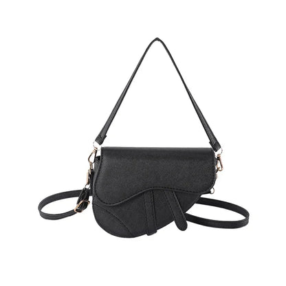 Crossbody Bag Trendy Saddle Bag 2024 New Simple Shoulder Bag Women Handbags Purse Luxury Designer Handbag