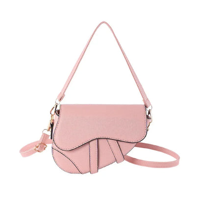 Crossbody Bag Trendy Saddle Bag 2024 New Simple Shoulder Bag Women Handbags Purse Luxury Designer Handbag