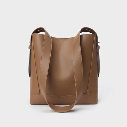 Crossbody Bag, Versatile, High-end Women's Bag, Genuine Leather Shoulder Bags, Large Capacity Bucket Bag Luxury Designer Handbag