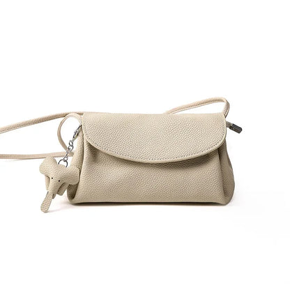 Crossbody Bags Women's Bag 2024 New Mini Genuine Leather Soft Leather Bag Luxury Bag  Designer Bags Luxury Lychee Pattern
