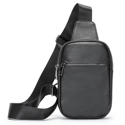 Crossbody Men's Chest Designer Messenger Leather Shoulder Bags For Male Package 2024 New Back Pack Travel