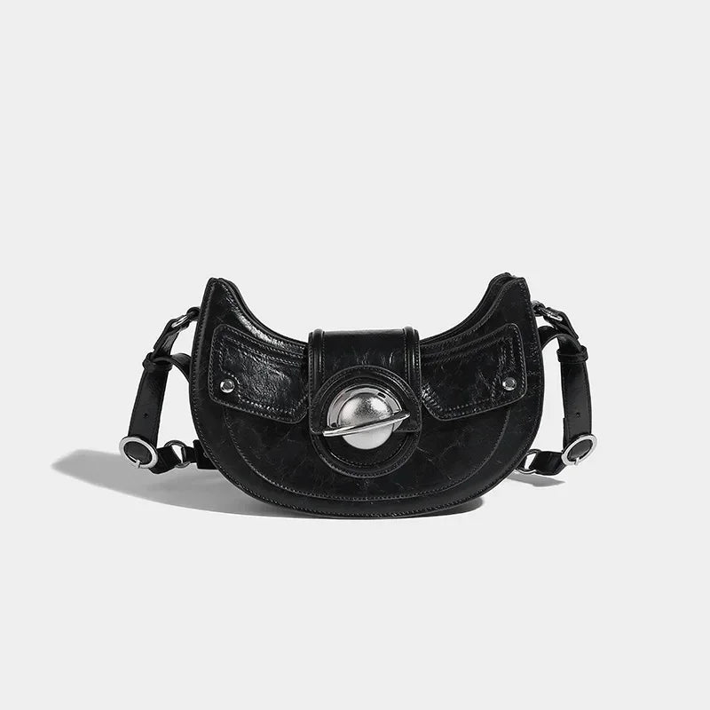 Crossbody Millennium Style 2024 Y2K Street Shoulder Women's High-Quality Design Gradient Color Dumpling Bag