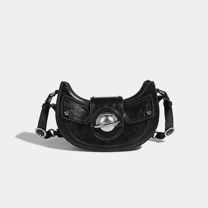Crossbody Millennium Style 2024 Y2K Street Shoulder Women's High-Quality Design Gradient Color Dumpling Bag