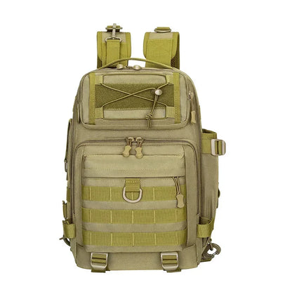 Crossbody Multifunction Fishing Bag Waterproof Tactical Backpack Climbing Outdoor Shoulder Sports Chest Bag for Men Women New