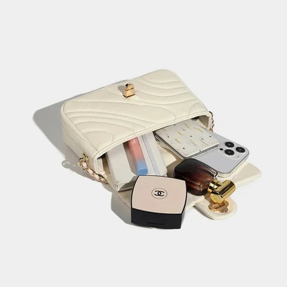 Crossbody Versatile Ins Women's 2024 Spring and Summer Fashion Chain Pink Shoulder Small Square Bag