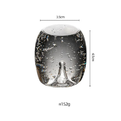 Crystal Glass Line Incense Holder Seat Aromatherapy Furnace Teapot Lid Stand Household Kung Fu Tea Set Supplies Tea Ceremony