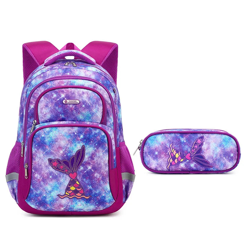 Cusangel School Backpack Set Large Capacity School Bag For Kids Boy Dinosaur Anime Backpack Cartoon Unicorn Backpack Cartoon Bag