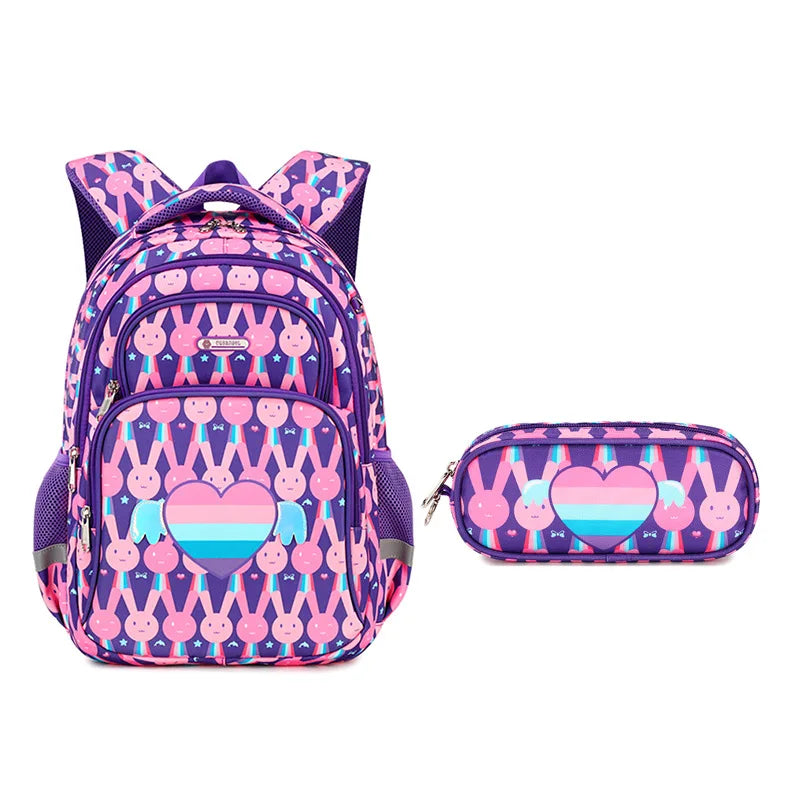Cusangel School Backpack Set Large Capacity School Bag For Kids Boy Dinosaur Anime Backpack Cartoon Unicorn Backpack Cartoon Bag