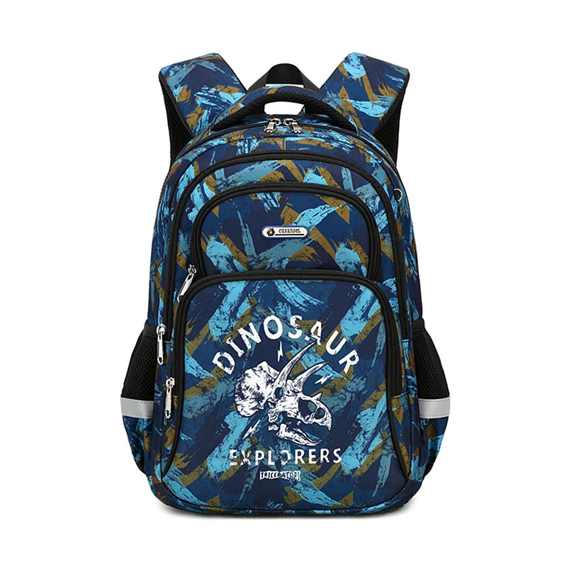 Cusangel School Backpack Set Large Capacity School Bag For Kids Boy Dinosaur Anime Backpack Cartoon Unicorn Backpack Cartoon Bag