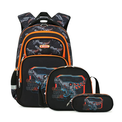 Cusangel School Backpack Set Large Capacity School Bag For Kids Boy Dinosaur Anime Backpack Cartoon Unicorn Backpack Cartoon Bag