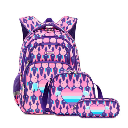 Cusangel School Backpack Set Large Capacity School Bag For Kids Boy Dinosaur Anime Backpack Cartoon Unicorn Backpack Cartoon Bag