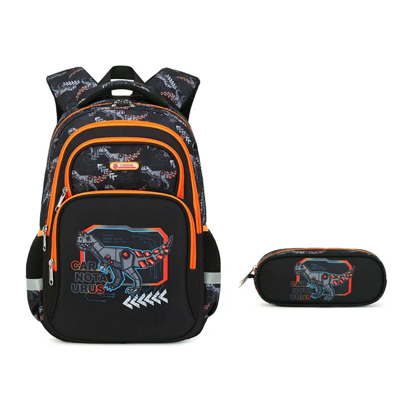 Cusangel School Backpack Set Large Capacity School Bag For Kids Boy Dinosaur Anime Backpack Cartoon Unicorn Backpack Cartoon Bag