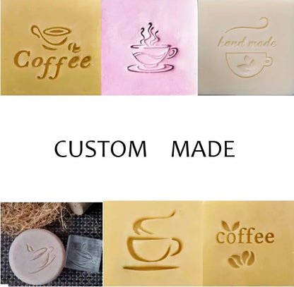 Custom Acrylic Clear Soap Stamp, Seal Chapter, Handmade Making, Your Own Design, Designs and Pictures