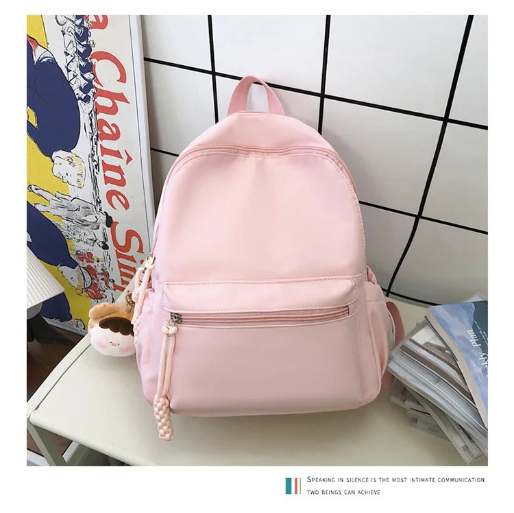 Custom Name Cute Bag Pack School Bag for Girl's Personalised Embroidered Backpack Rucksack Back To School  A Personalised Bag