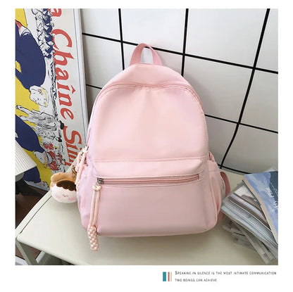 Custom Name Cute Bag Pack School Bag for Girl's Personalised Embroidered Backpack Rucksack Back To School  A Personalised Bag