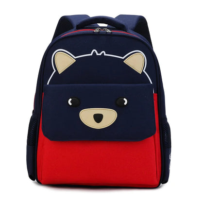 Custom Name Kids Bear Backpack for School, Cute Waterproof Schoolbag, Backpack for Elementary or Kindergarten, Toddler Kids Bag