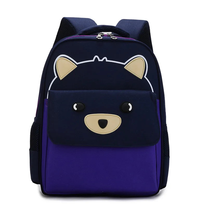 Custom Name Kids Bear Backpack for School, Cute Waterproof Schoolbag, Backpack for Elementary or Kindergarten, Toddler Kids Bag