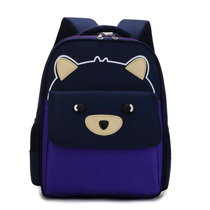 Custom Name Kids Bear Backpack for School, Cute Waterproof Schoolbag, Backpack for Elementary or Kindergarten, Toddler Kids Bag