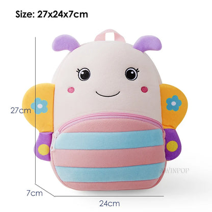 Cute 3D Deer School Bags for Children Cartoon Unicorn School Backpacks Kindergarten Girls Kids Kawaii Schoolbag Mochila Escolar