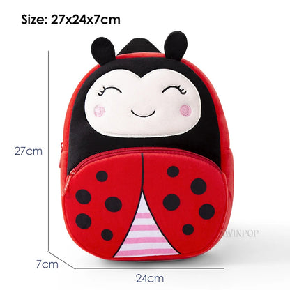Cute 3D Deer School Bags for Children Cartoon Unicorn School Backpacks Kindergarten Girls Kids Kawaii Schoolbag Mochila Escolar