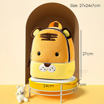 Cute 3D Deer School Bags for Children Cartoon Unicorn School Backpacks Kindergarten Girls Kids Kawaii Schoolbag Mochila Escolar