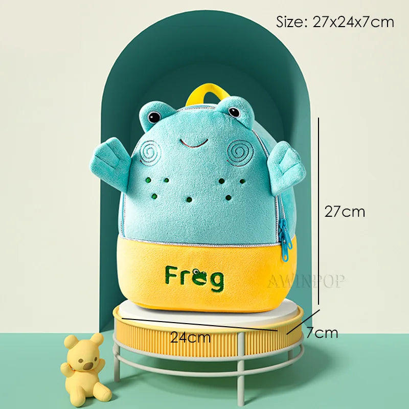 Cute 3D Deer School Bags for Children Cartoon Unicorn School Backpacks Kindergarten Girls Kids Kawaii Schoolbag Mochila Escolar