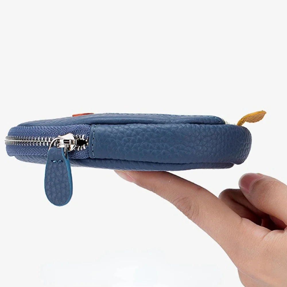 Cute Animal Wallet Storage Genuine Leather Small Handbag Mini Creative Coin Bag