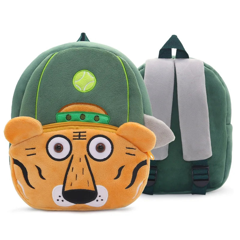 Cute Animals School Backpacks for Boys Girls Cartoon Kids School Bag Soft Kindergarten Children Bookbag Mochilas Para Ninos Gift