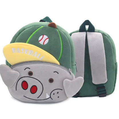 Cute Animals School Backpacks for Boys Girls Cartoon Kids School Bag Soft Kindergarten Children Bookbag Mochilas Para Ninos Gift