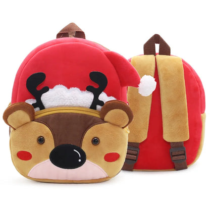 Cute Animals School Backpacks for Boys Girls Cartoon Kids School Bag Soft Kindergarten Children Bookbag Mochilas Para Ninos Gift