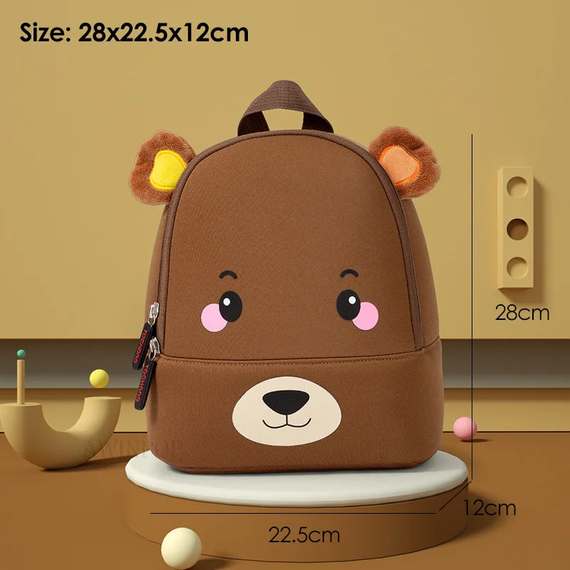 Cute Bear Children School Bags for Girls Kindergarten Kawaii Backpacks Cartoon Kids Bag Boys Book Pack Mochila Infantil Escolar