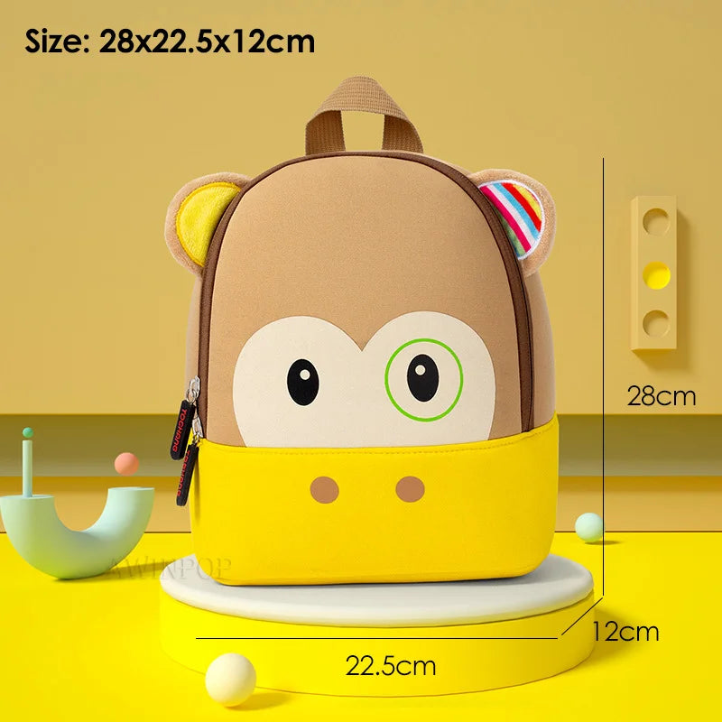 Cute Bear Children School Bags for Girls Kindergarten Kawaii Backpacks Cartoon Kids Bag Boys Book Pack Mochila Infantil Escolar