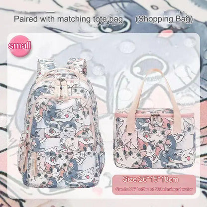 Cute Cat School Bags for Girls 2023 Kawaii Backpack Women Fashion Korean Backpacks for Students Children Cartable Scolaire Fille